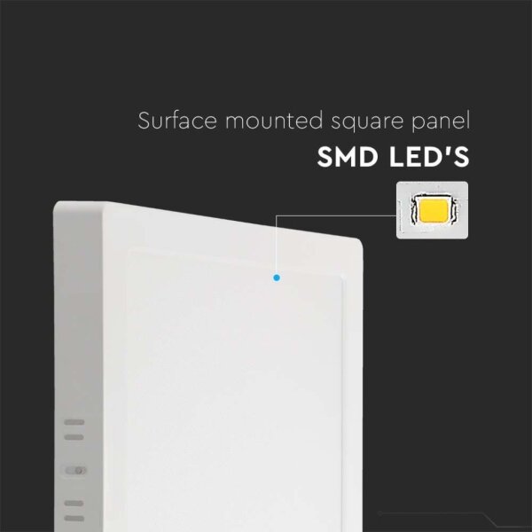 Plafonieră LED/6W/230V 3000K 12x12 cm alb