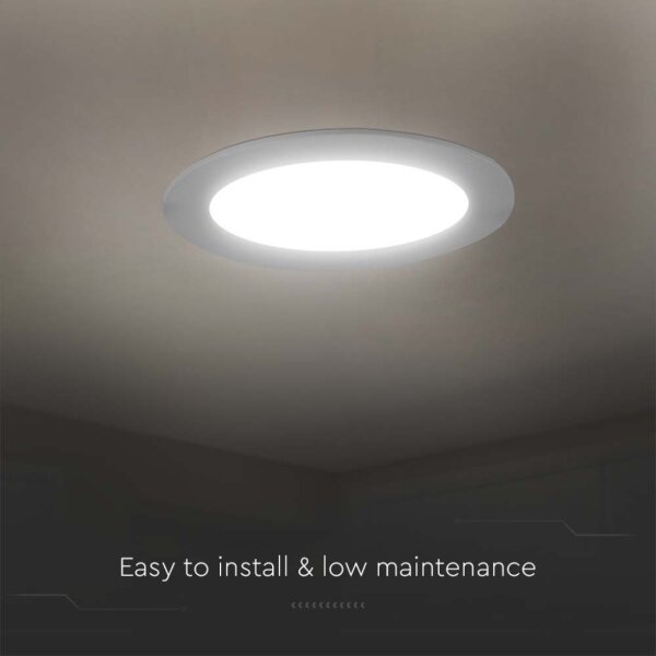 Corp de iluminat LED încastrat LED/6W/230V d. 12 cm 3000K alb