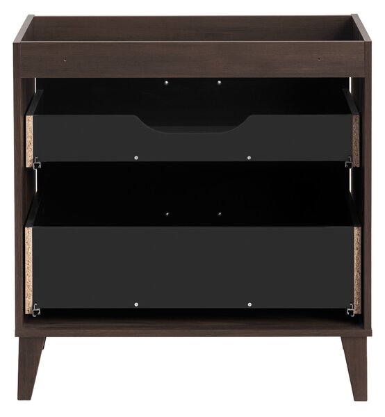 Comad Dorothy Ristretto dulap 80x46x82 cm sub chiuveta pe picioare stejar DOROTHY RISTRETTO 82-80-46-2S