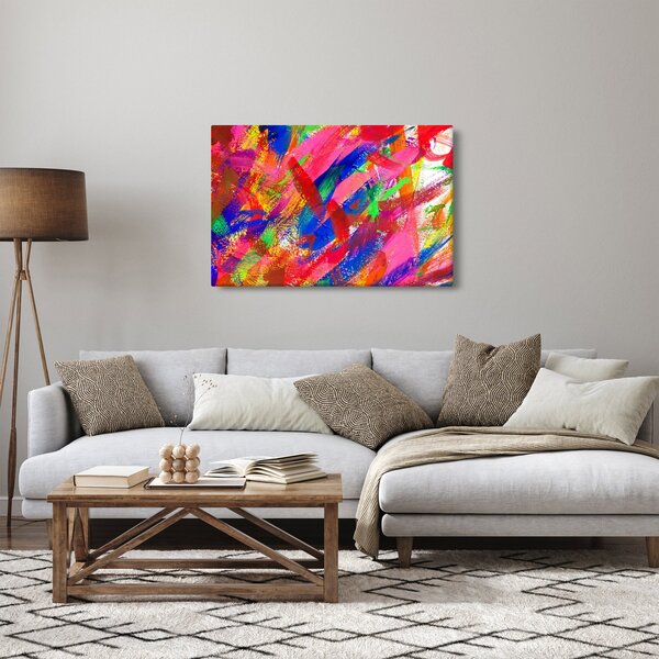 Tablou - Abstract colorat (90x60 cm)