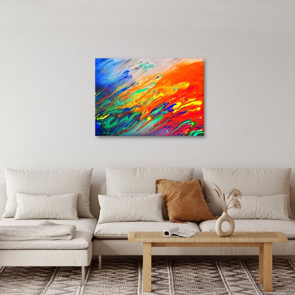 Tablou - Abstract colorat (70x50 cm)