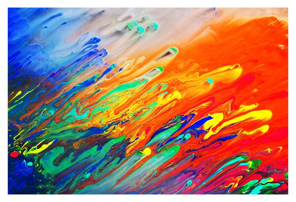 Tablou - Abstract colorat (90x60 cm)