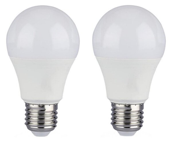 SET 2x bec LED A60 E27/9W/230V 3000/4000/6400K