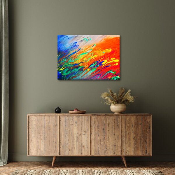 Tablou - Abstract colorat (70x50 cm)