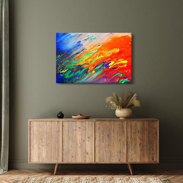 Tablou - Abstract colorat (90x60 cm)