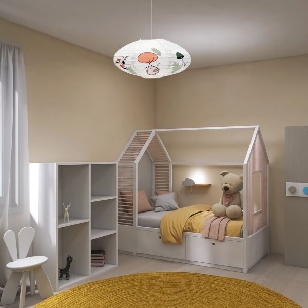 Abajur de copii pentru lustră Rabalux 71190 HEDGY max. 40W d. 50 cm