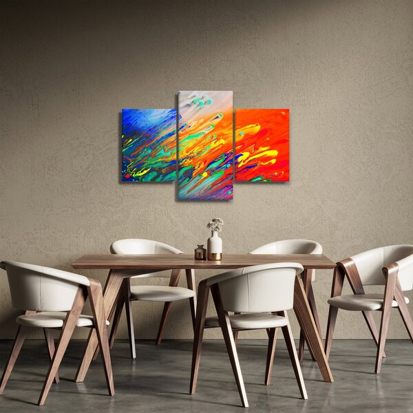Tablou - Abstract colorat (90x60 cm)