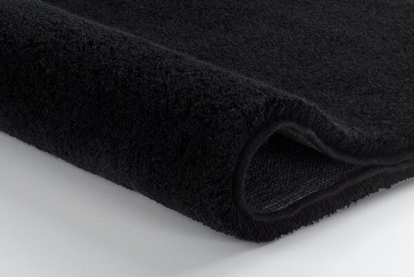 Kleine Wolke Relax covor de baie 100x60 cm dreptunghiular negru 5405926360