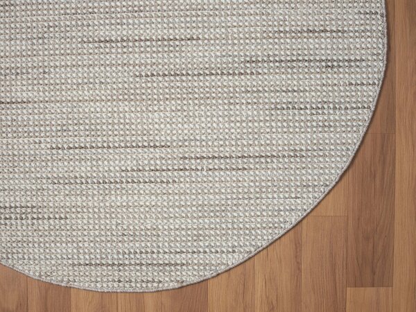 Covor rotund Ava bej 120 cm