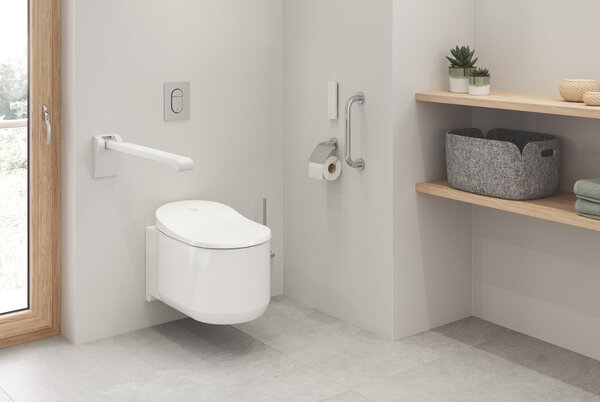 Grohe Essentials suport pentru hârtie igienică StarLight Chrome 40367001