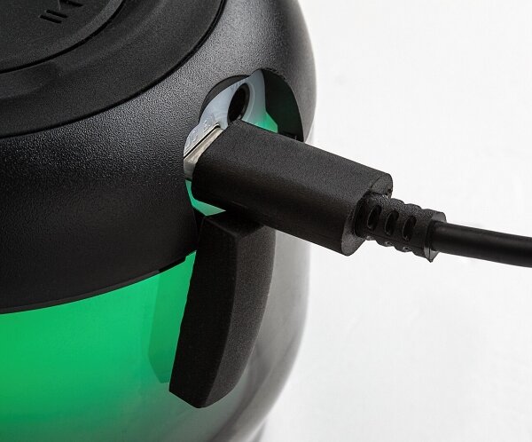 Rabalux 76110 - Lampă de birou RGB cu difuzor RADELIA RGB/3W/3,7V 500mAh
