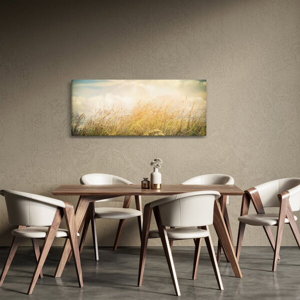 Tablou - Câmp toamna (120x50 cm)