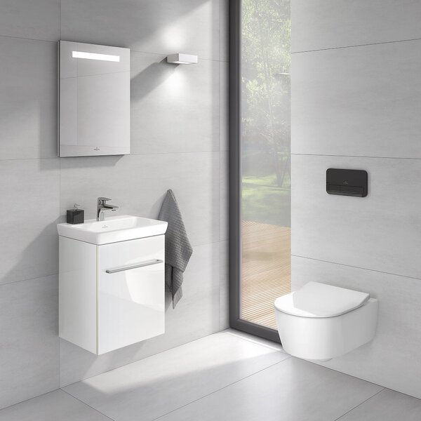 Villeroy & Boch Avento set combi-pack cu tablă agăţat fără margine alb 5656RS01
