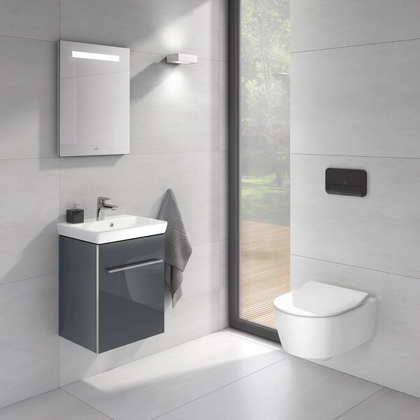 Villeroy & Boch Avento set combi-pack cu tablă agăţat fără margine alb 5656RS01