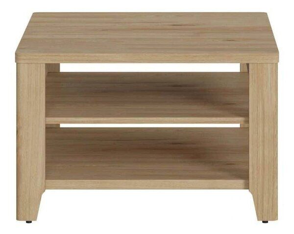 Masuta PARILLA, stejar, PAL laminat, 68x68x44 cm