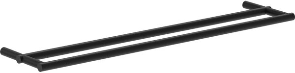 Mexen Loop, suport dublu pentru prosoape, montat pe perete, negru mat, 70A71047-70