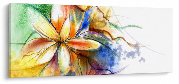 Tablou - Floare (120x50 cm)