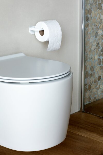 Brabantia MindSet suport pentru hârtie igienică alb 303104