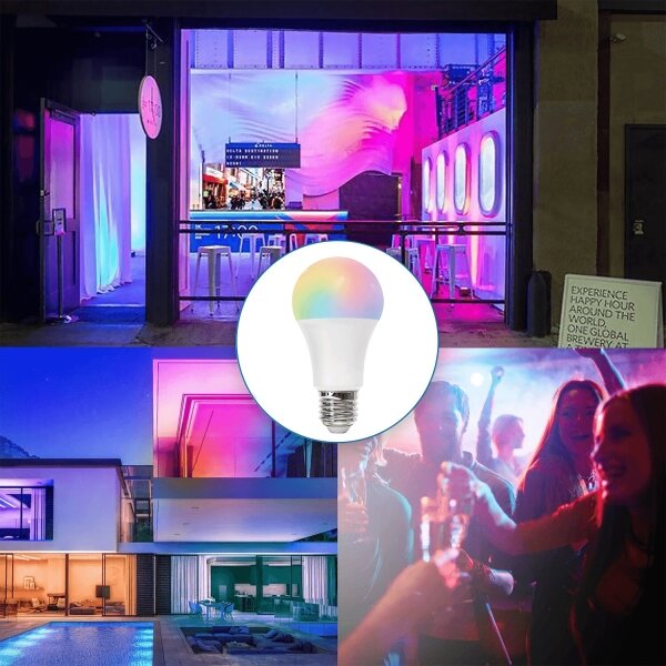 Bec LED RGBW dimabil Aigostar E27/8W/230V 3000K