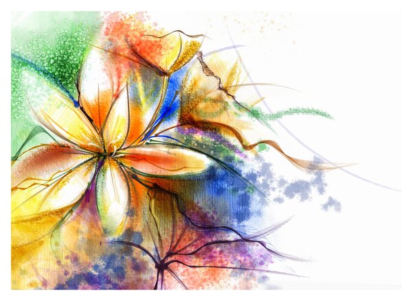 Tablou - Floare (70x50 cm)