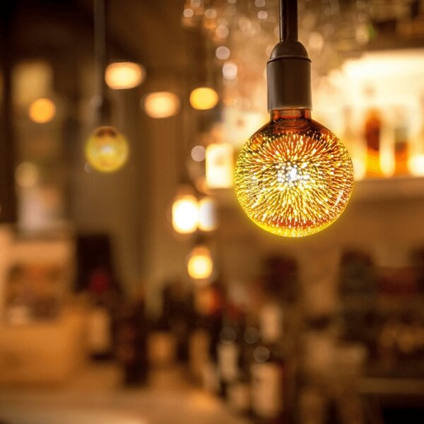 Bec LED decorativ 3D Aigostar E27/2W/230V