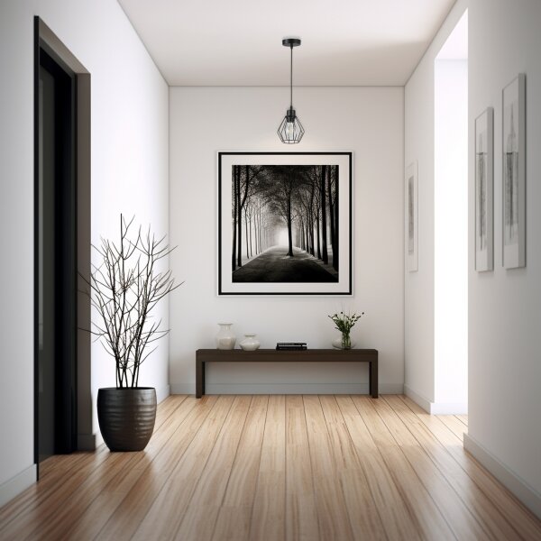 Lustră pe cablu 1xE27/35W/230V d. 18 cm negru
