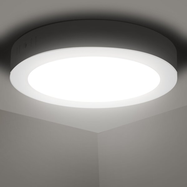 Plafonieră LED Aigostar LED/12W/230V d. 17,4 cm 4000K alb