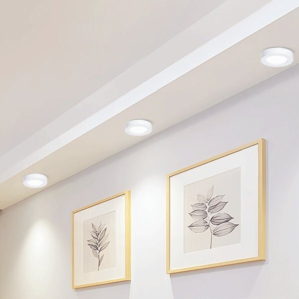 Plafonieră LED Aigostar LED/12W/230V d. 17,4 cm 6500K alb