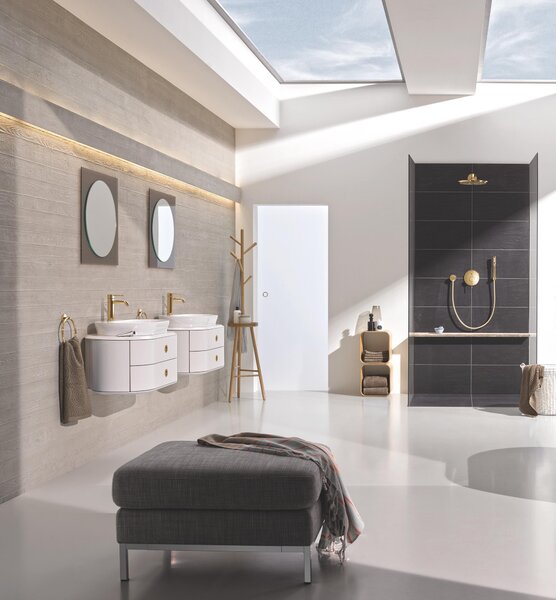 Grohe Essence baterie lavoar stativ auriu 23589GL1