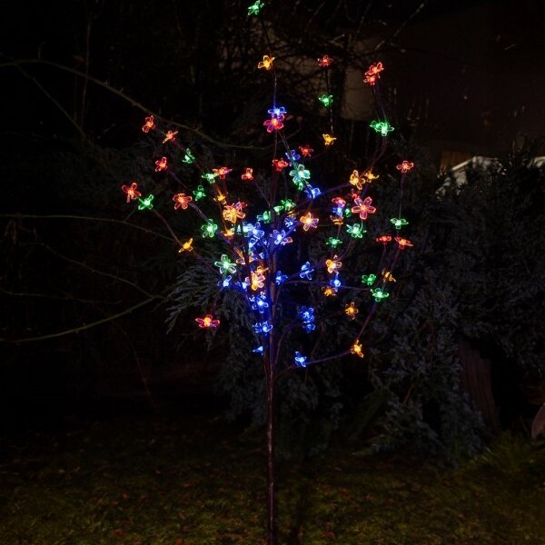 Corp de iluminat LED RGBW TREE LED/0,1W/1,2V 600 mAh IP44 maro