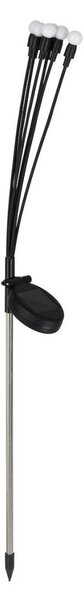 Corp de iluminat LED solar MULTI LED/0,06W/1,2V 150 mAh IP44 negru