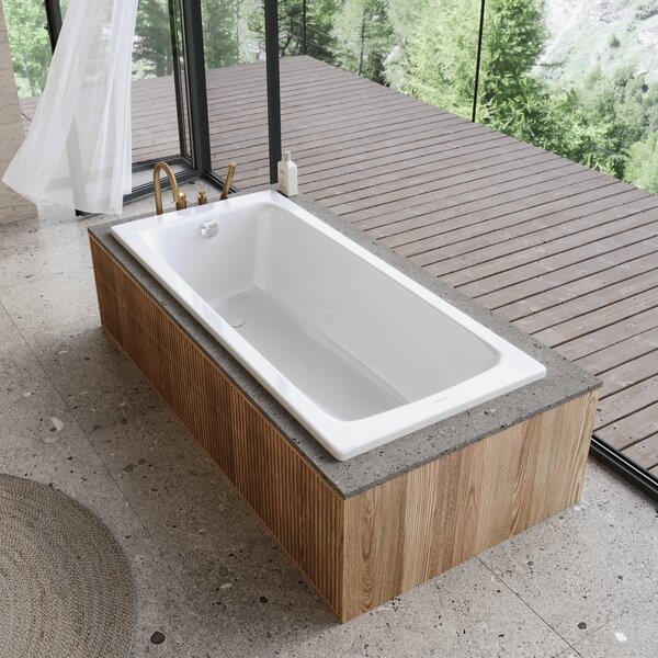 Kaldewei Cayono Star cada dreptunghiulară 150x70 cm alb 275300010001