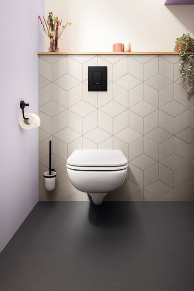 Grohe Start suport pentru hârtie igienică negru 412002430