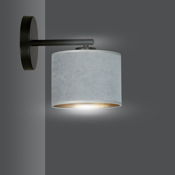 Emibig Hilde lampă de perete 1x15 W negru-auriu-gri 1050/K1