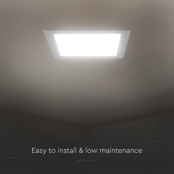 Corp de iluminat LED încastrat LED/12W/230V 6500K