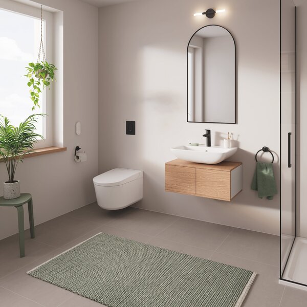 Grohe Start baterie lavoar stativ negru 235752432