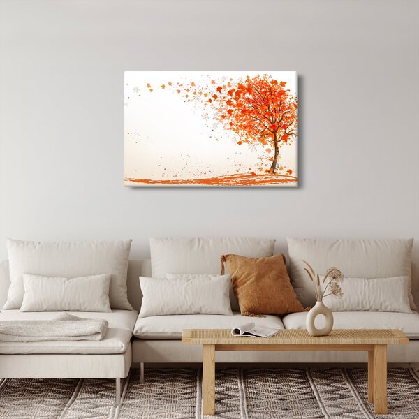 Tablou - Copac în vâmnt (90x60 cm)
