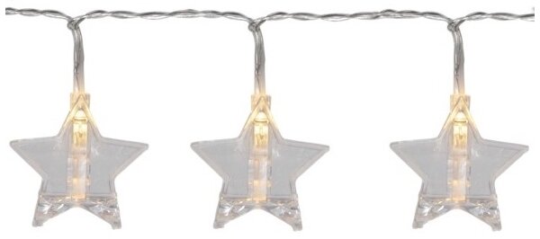 Eglo 411108 - Instalație LED CLIPPY, 10 LED, 2,1 m, alb cald