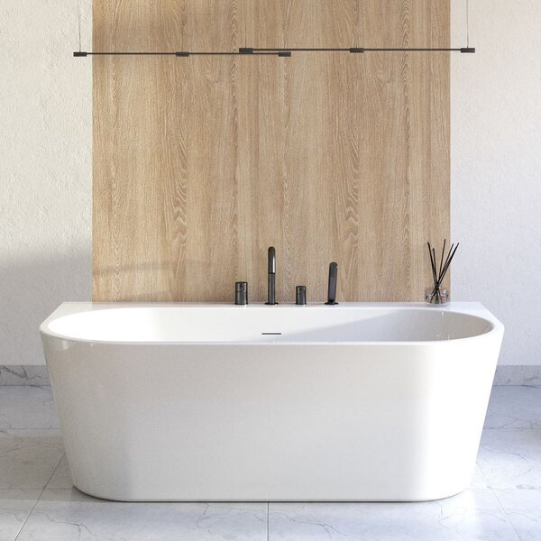 Oltens Hulda cadă de perete 170x80 cm alb 12021000
