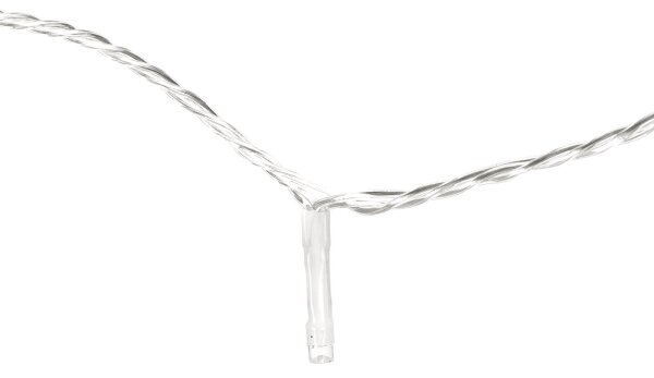 Aigostar - Ghirlandă LED de exterior pentru Crăciun, 150 LED/8 funcții, 18m, IP44, alb cald