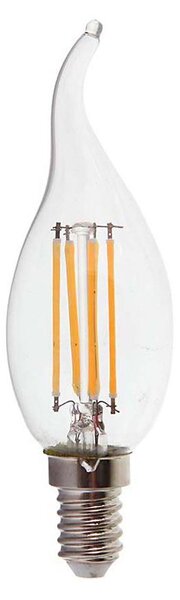 Bec LED FILAMENT E14/4W/230V 6500K