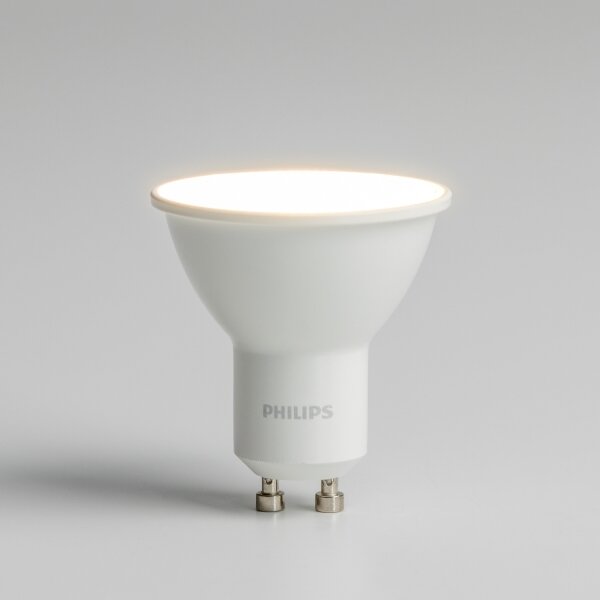 SET 3x bec LED Philips GU10/4,7W/230V 2700K