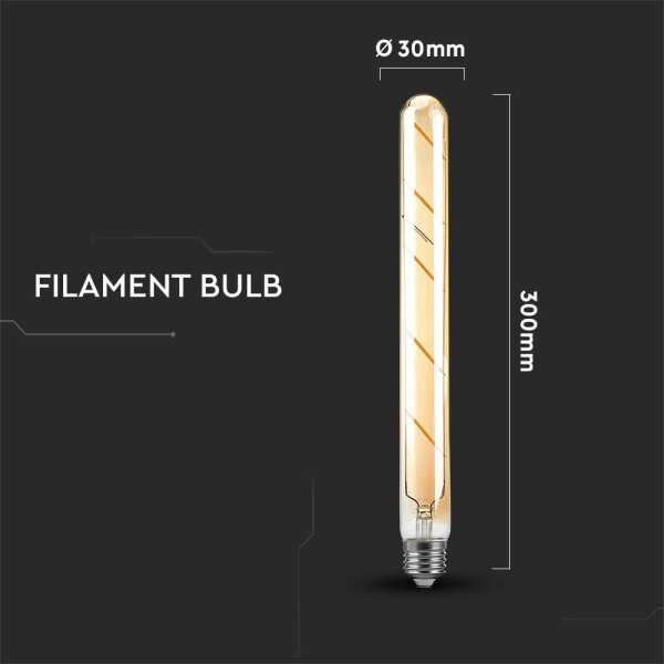 Bec LED FILAMENT T30 E27/5W/230V 2200K