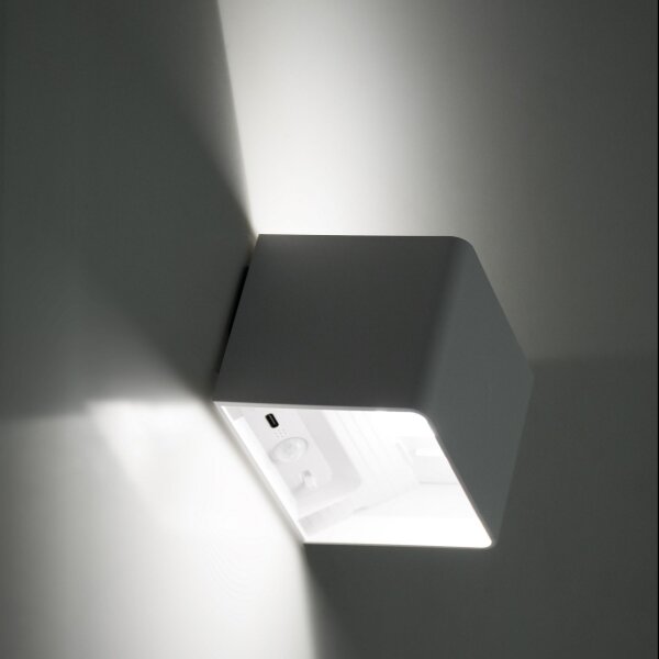 Aplică LED cu senzor MIRI LED/2,5W/3,7V 3000-6400K 4000 mAh alb