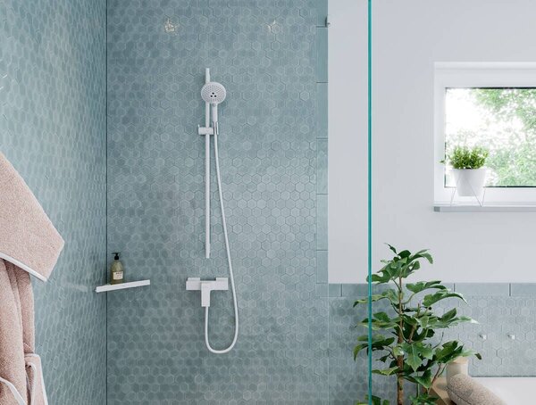 Hansgrohe AddStoris raft de colț 30.5 cm alb 41741700
