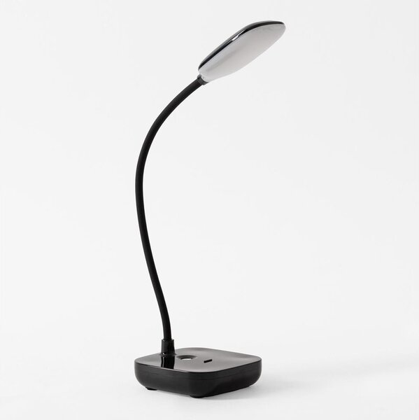 Lampă LED reîncărcabilă de masă Zuma Line 1961-BK LED/7W/1200mAh 3000/4500/6000K negru
