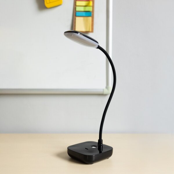Lampă LED reîncărcabilă de masă Zuma Line 1961-BK LED/7W/1200mAh 3000/4500/6000K negru
