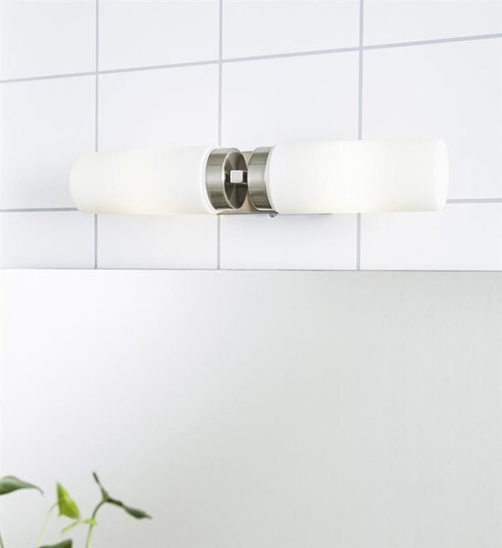 Markslöjd Stella lampă de perete 2x40 W alb-oţel 234841,4507