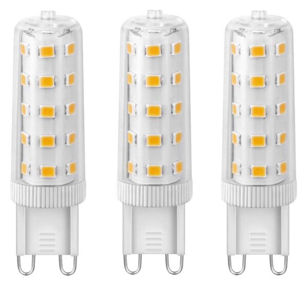 SET 3x bec LED Brilagi ECOLINE G9/4,5W/230V 3000K