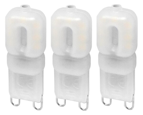 SET 3x bec LED Brilagi ECOLINE G9/2,5W/230V 3000K